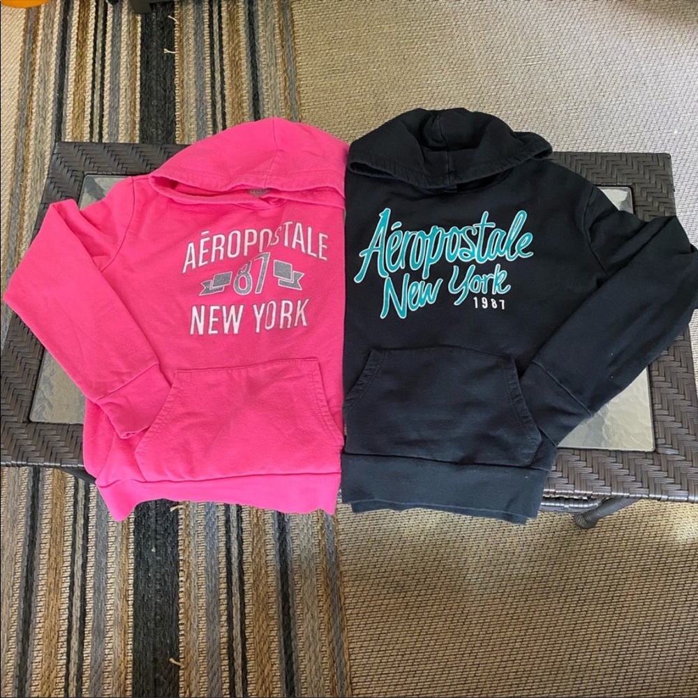 2 Aeropostale Hoodies Large - Picture 3 of 3